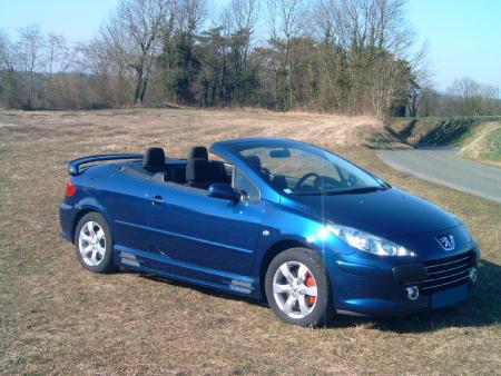 ma 307 cc avec les bas caisse